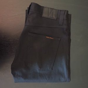 Nudie Jeans Slim Jim Black Coated Men’s 33x34